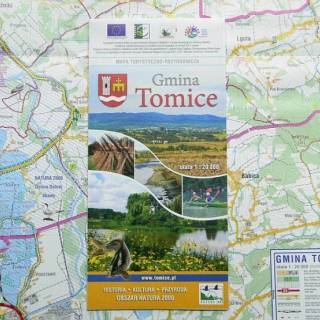 WYDANIE MAPY TURYSTYCZNO-PRZYRODNICZEJ GMINY TOMICE