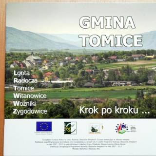 WYDANIE ULOTEK I FOLDERU W RAMACH KAMPANII PROMOCYJNEJ – GMINA TOMICE W DOLINIE KARPIA