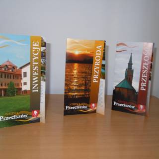 Wydanie ulotek „Gmina Przeciszów zaprasza”