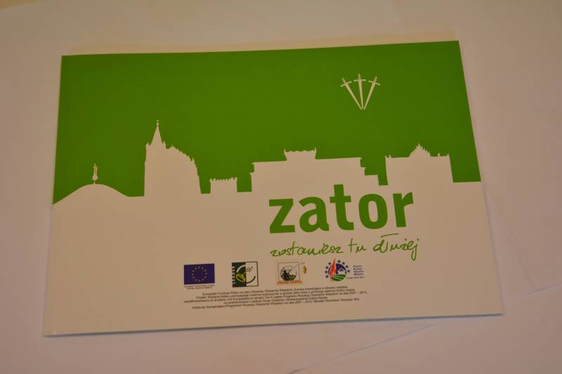 Wydanie folderu promującego wypoczynek w gminie Zator wraz z promocją walorów Doliny Karpia 